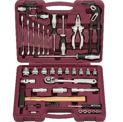 Набор инструмента универсальный 1/4'', 1/2''DR, 56 предметов, артикул UTS0056 